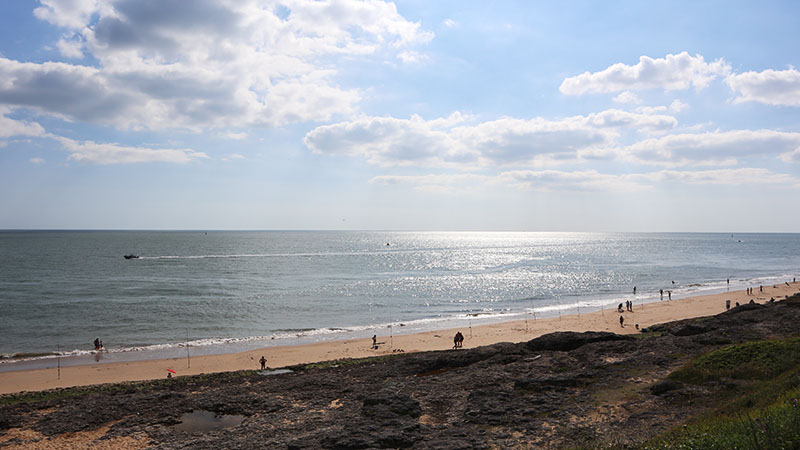 saint-palais-sur-mer, la grande-côte, surfcasting